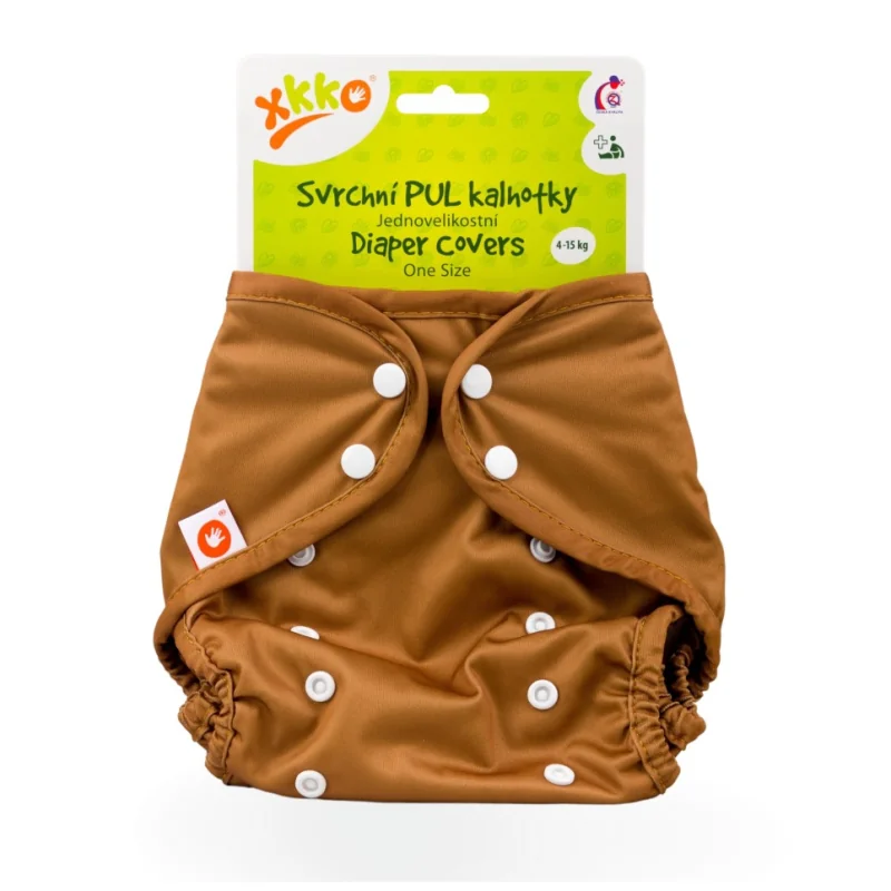 XKKO Vrchné plienkové nohavičky One Size - Honey Mustard PULDCOS18