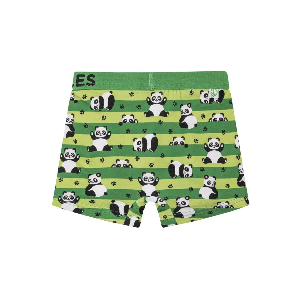 Veselé chlapčenské boxerky Pandy a pásiky (GMBB249) 122