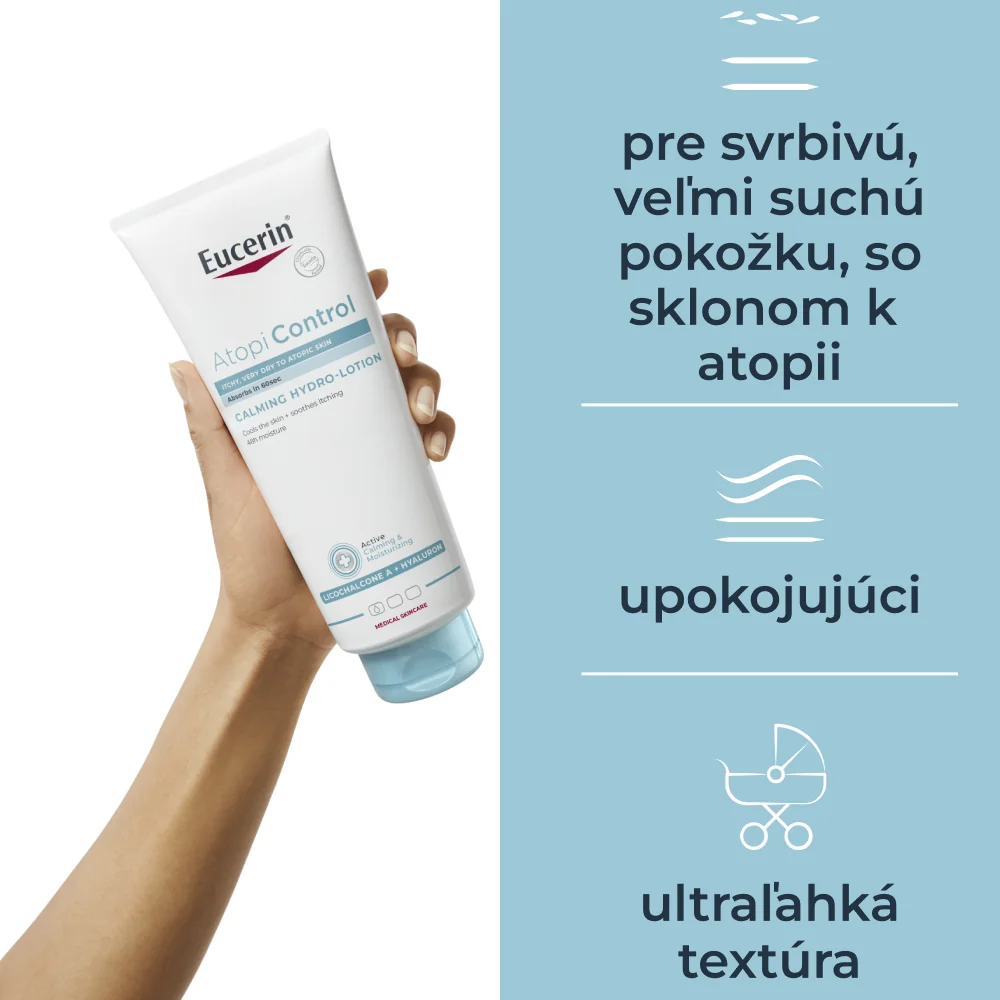 Eucerin AtopiControl Upokojujúci krémový gél 1×400 ml, krémový gél