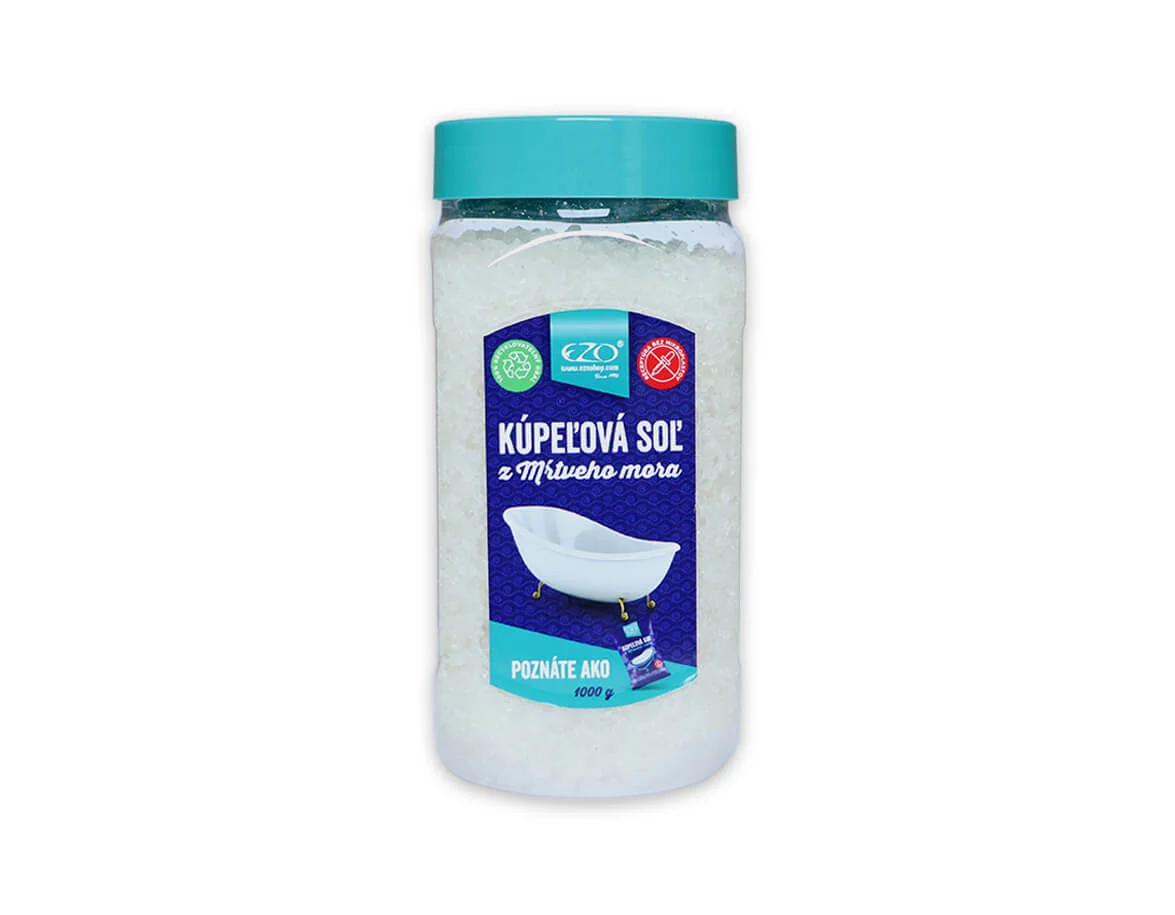 Kúpeľová soľ z Mŕtveho mora 1000g