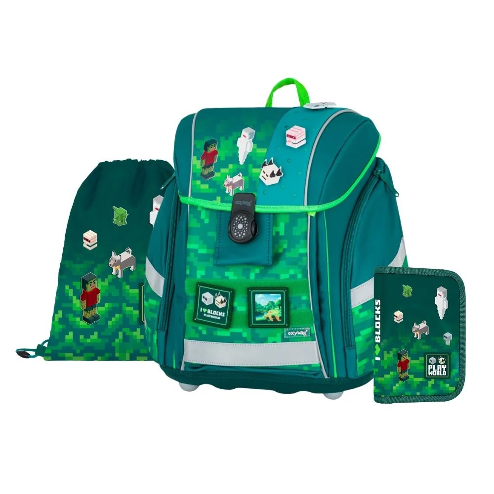 PREMIUM LIGHT - školský set Playworld 3 ks 3-dielny set