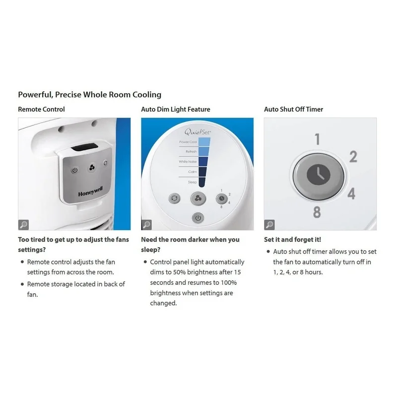 Honeywell HYF 260E Stĺpový ventilátor s osciláciou 1×1 ks