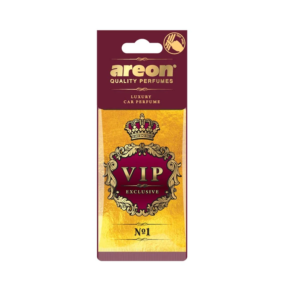 AREON VIP NO1 1KS 1×1 ks, papierový osviežovač