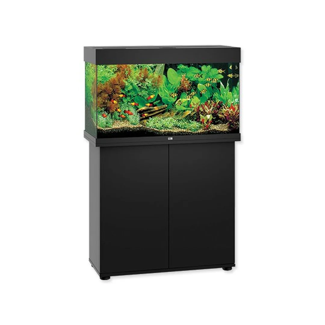 Akvarijný set Juwelt Rio LED 125 čierny 81x36x50cm 125l