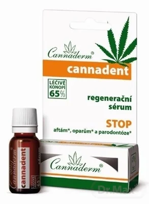 Cannaderm CANNADENT regeneračné sérum 1×5 ml, regeneračné sérum