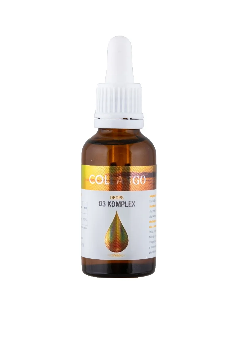 Collango Vitamín D3 Komplex 4000 IU 1×30 ml, kvapky