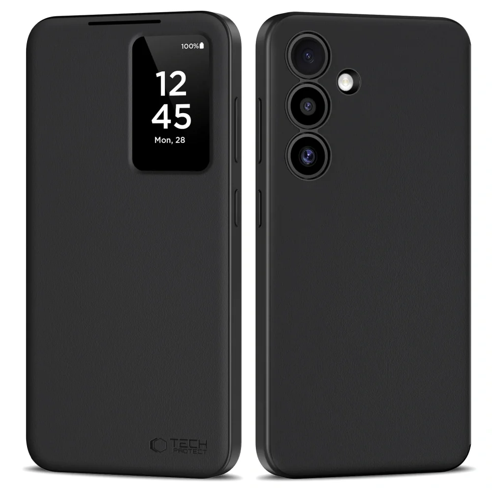 Tech-Protect Smart Wallet knižkové puzdro na Samsung Galaxy S25, čierne e