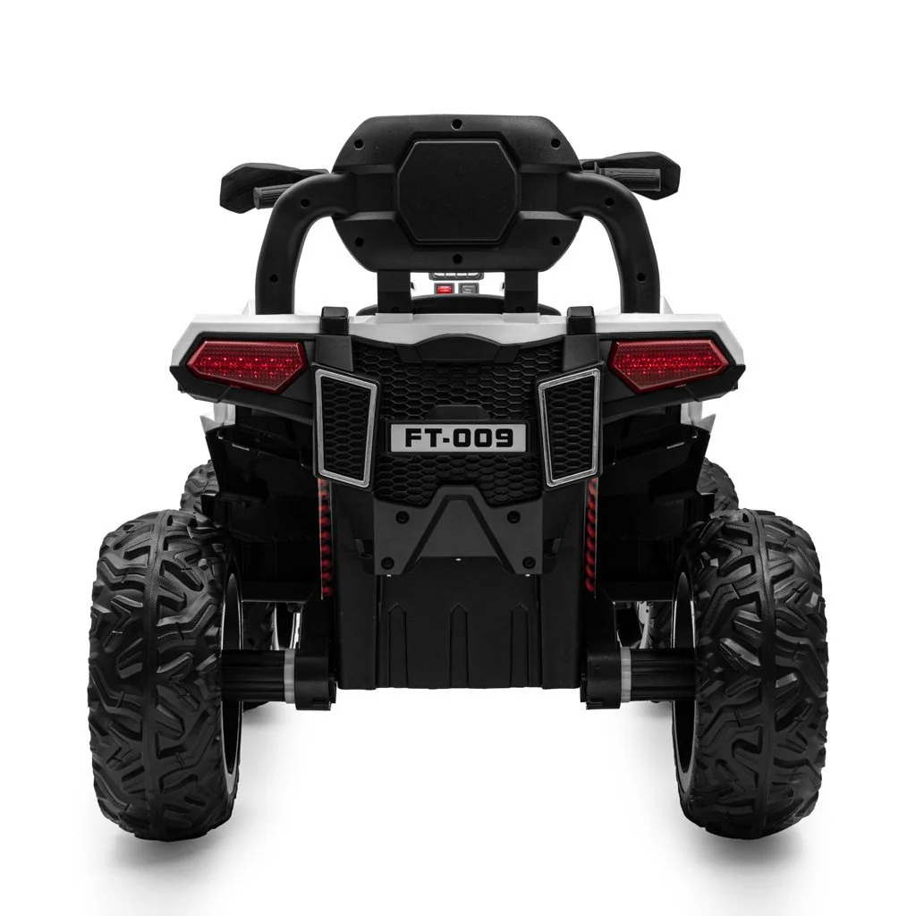 Detská elektrická štvorkolka Baby Mix RAVE 4x4 biela