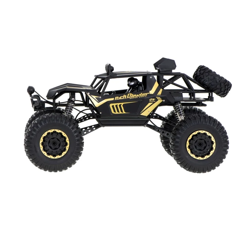 RC ROCK CRAWLER 1:8 – 4×4, LED svetlá, 51 cm, čierny