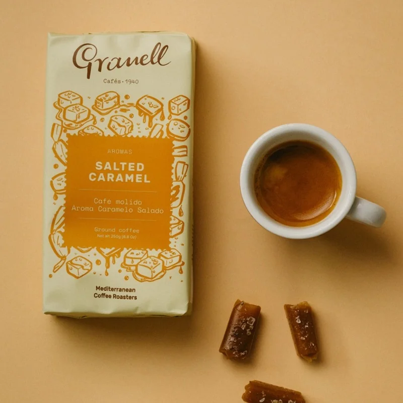 GRANELL Salted Caramel Coffee 2ks 2 x 250g (100% Arabica)