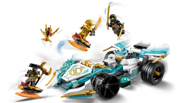 LEGO® NINJAGO® 71791 Zaneovo dračie Spinjitzu závodné auto 1×1 ks, lego stavebnica