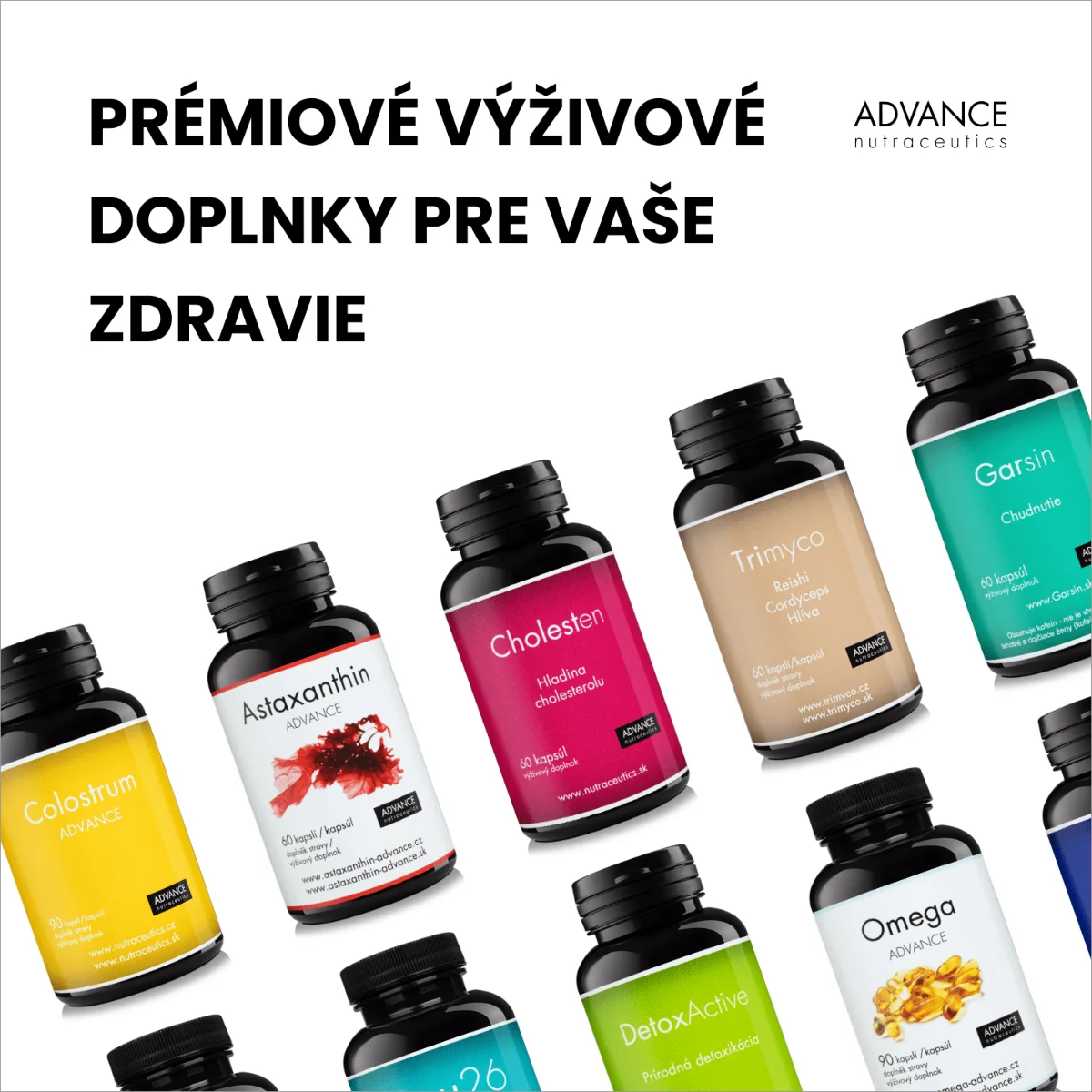 Kurkumin ADVANCE 60 cps. – najsilnejší kurkumín 1×60 cps, výživový doplnok