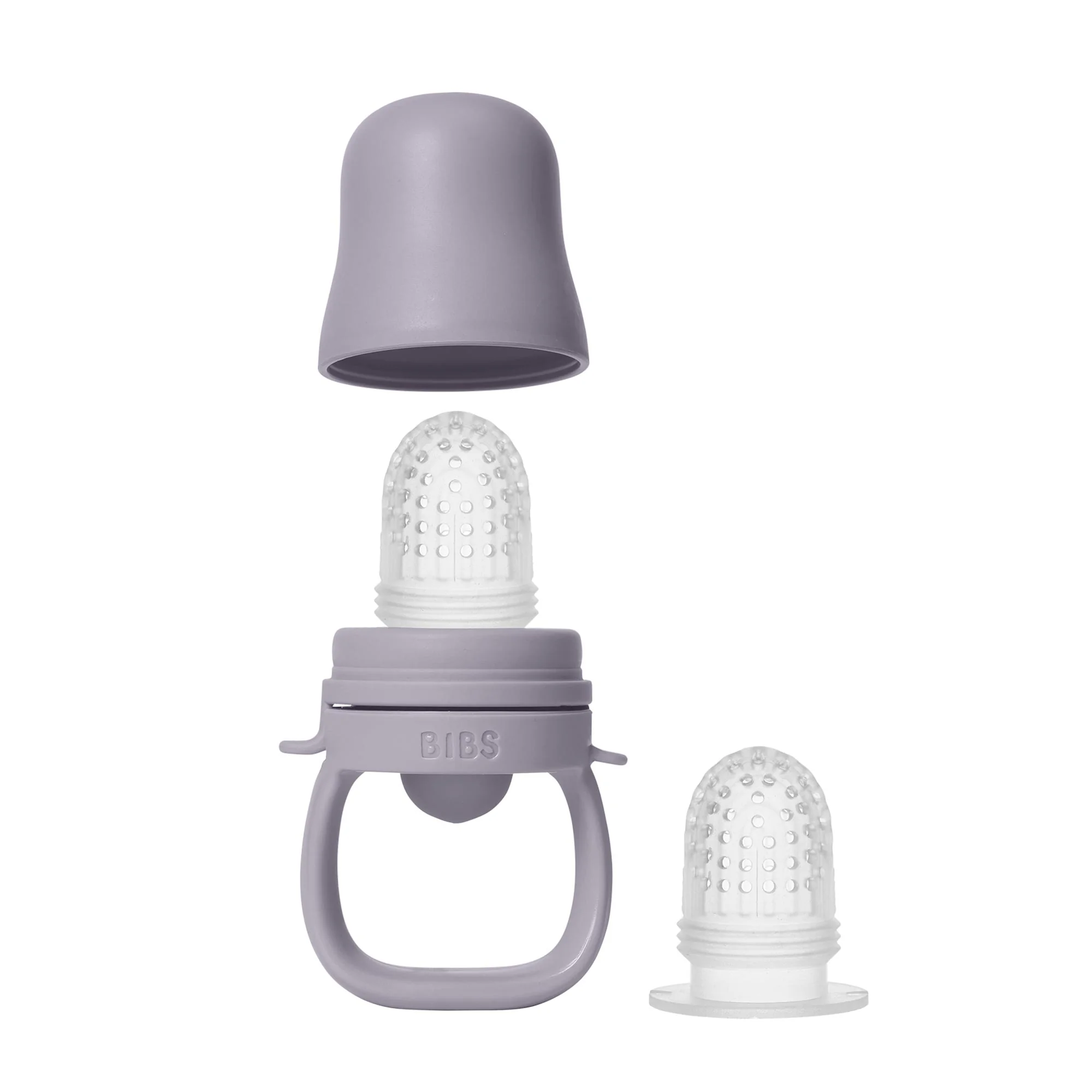 BIBS silikónový cumlík na kŕmenie Fossil Grey