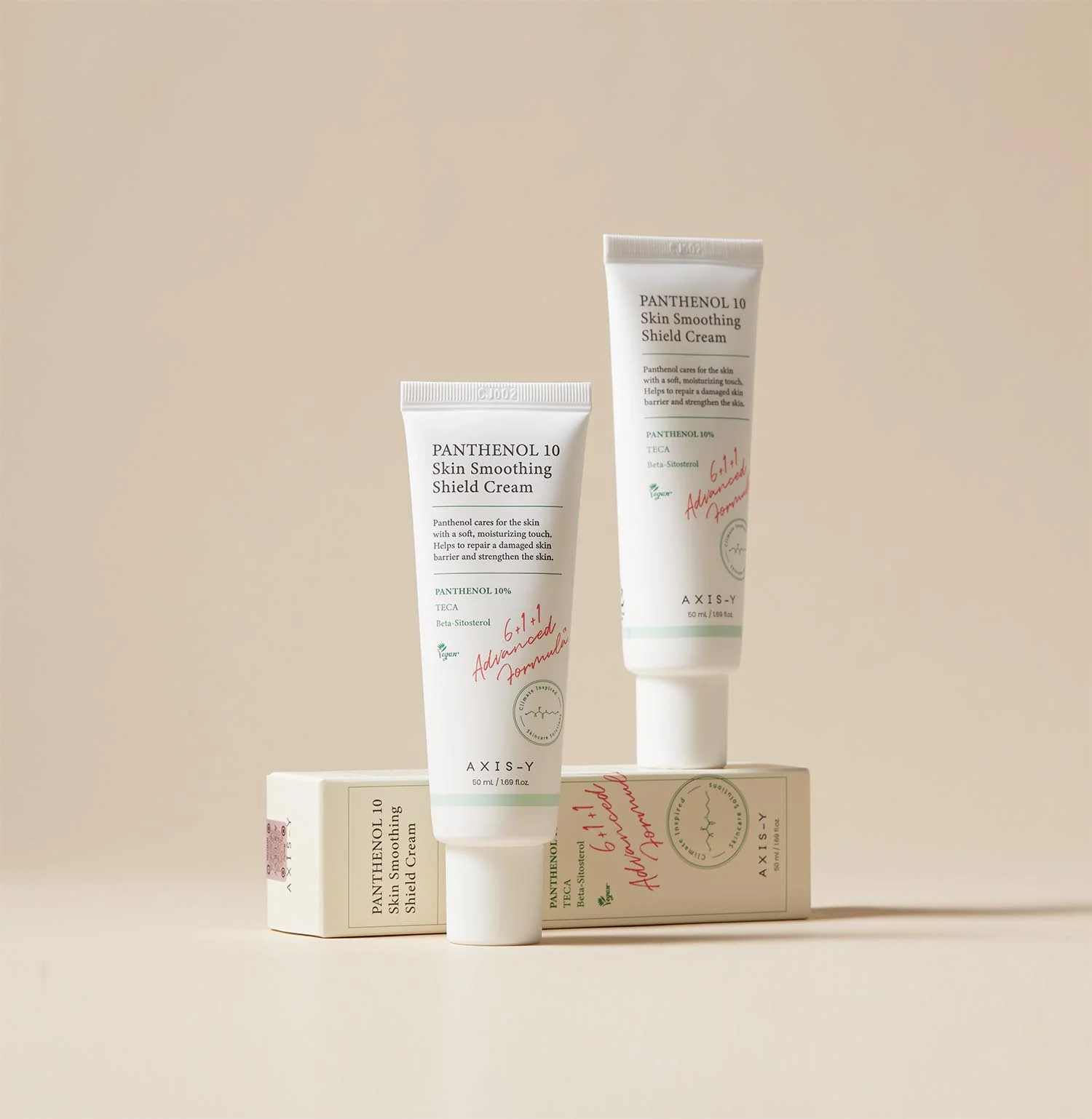 AXIS-Y Panthenol 10 Skin Smoothing Shield Cream hydratačný krém s panthenolom 50 ml