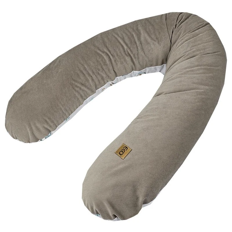 Vankúš na dojčenie Velvet Lion beige 180 cm