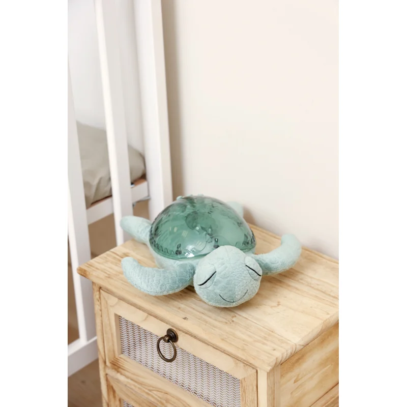 CLOUD B Tranquil Turtle nočné svetielko s melódiou, zelená