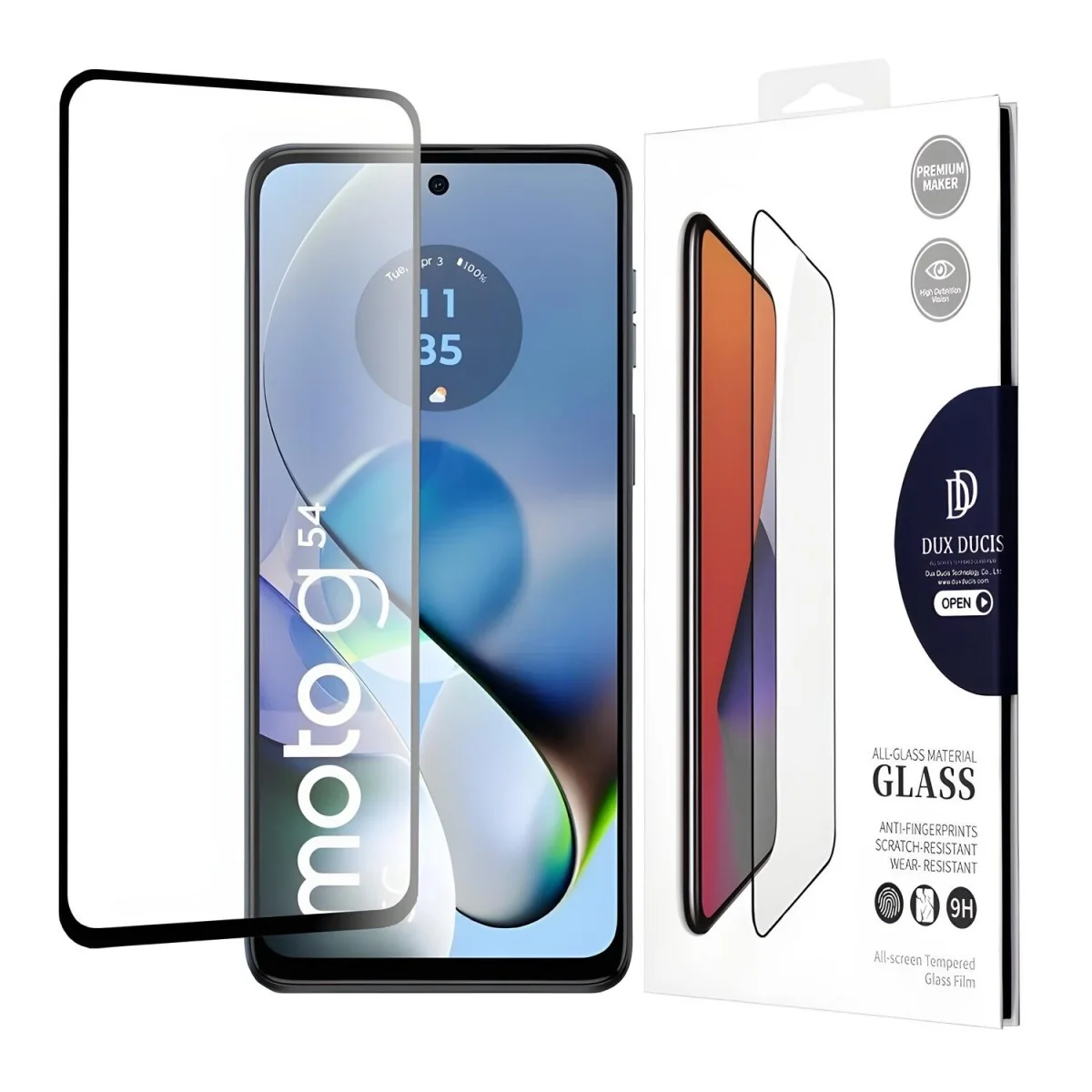 10D Tvrdené sklo pre Motorola Moto G54/Moto G84/Moto G14 1 x 1 ks
