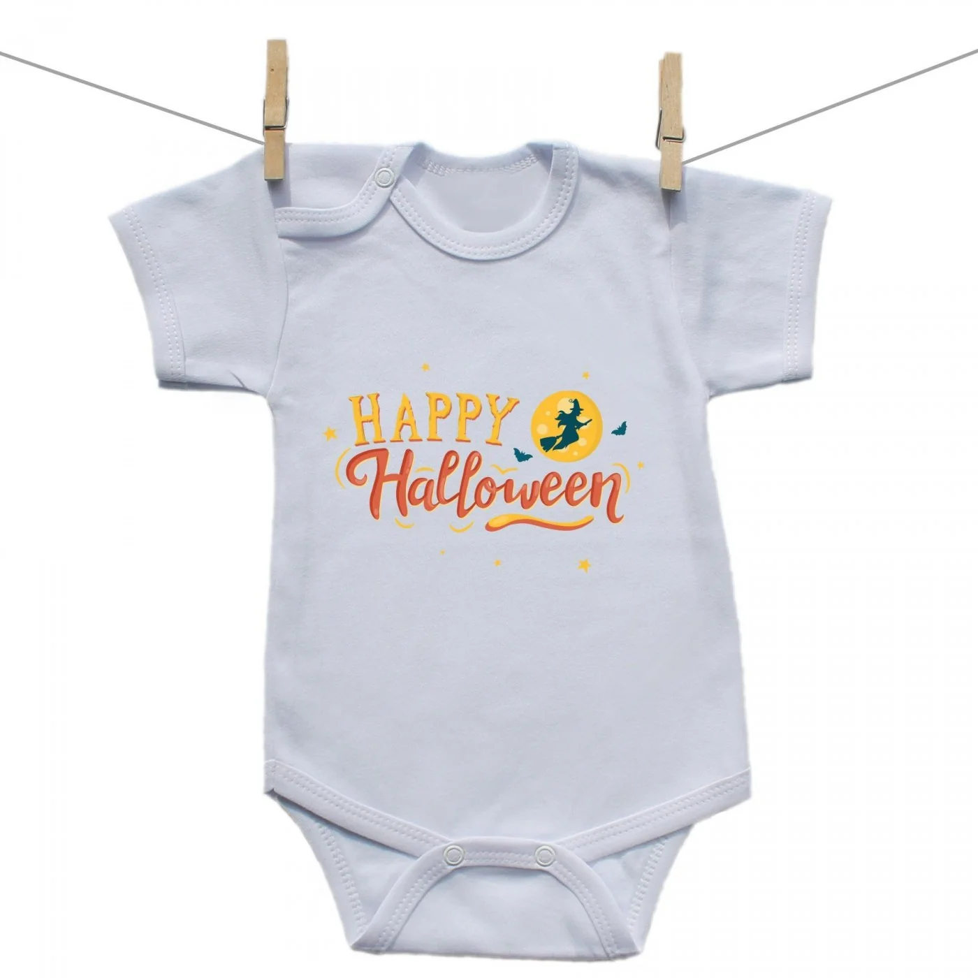 Boodyy Body s krátkym rukávom Happy Halloween Veľkosť: 86