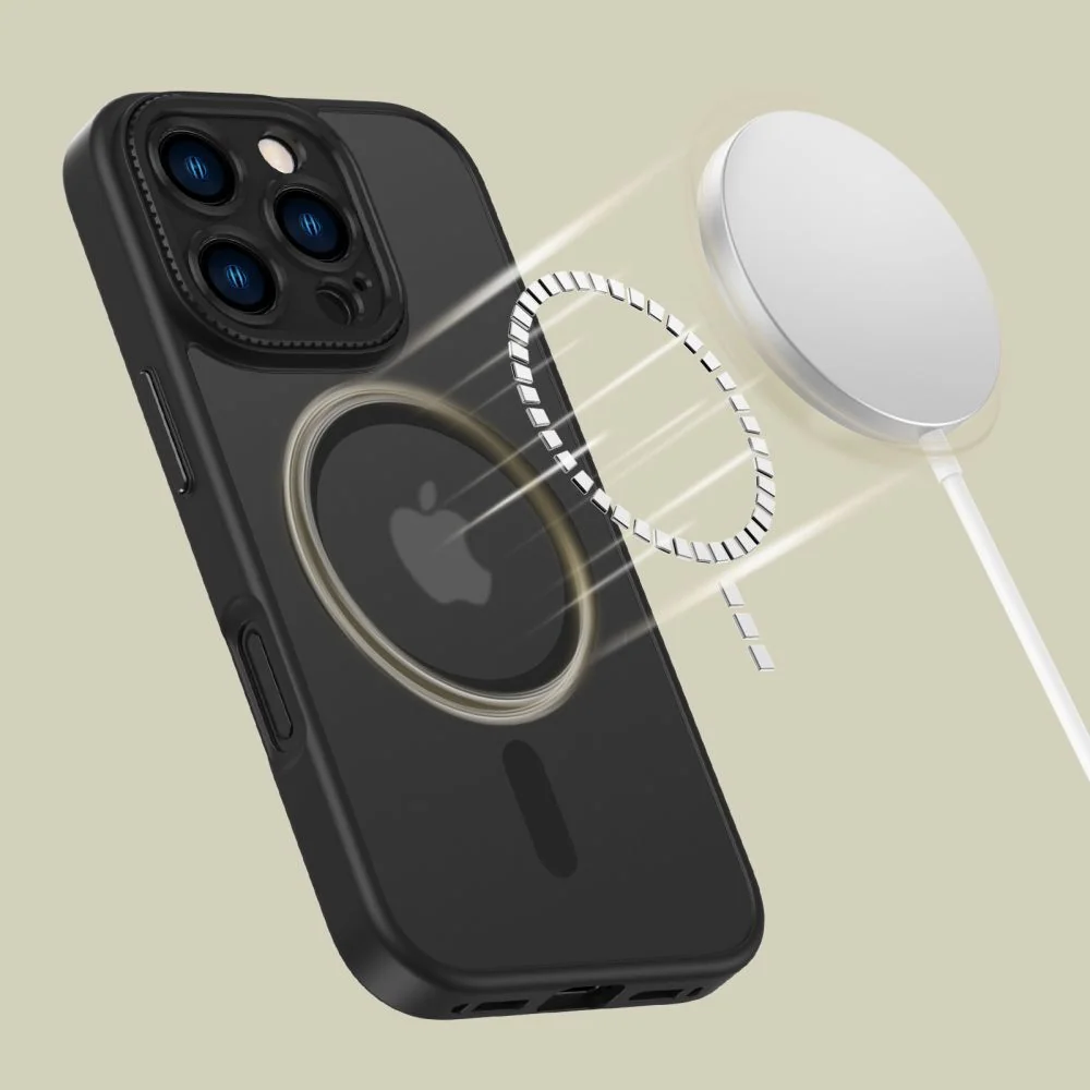 Tech-Protect MagCam MagSafe kryt na iPhone 16 Pro, čierny