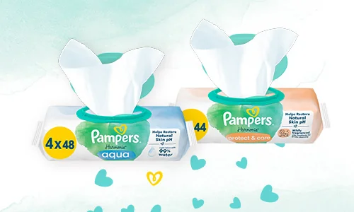 Vlhčené obrúsky Pampers