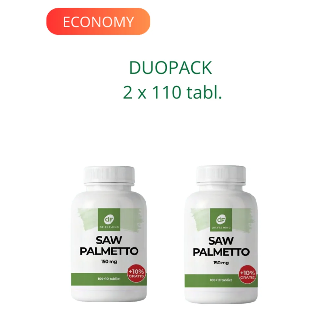 DR. FLEMING Saw Palmetto 150mg +10% gratis 220ks DUOPACK