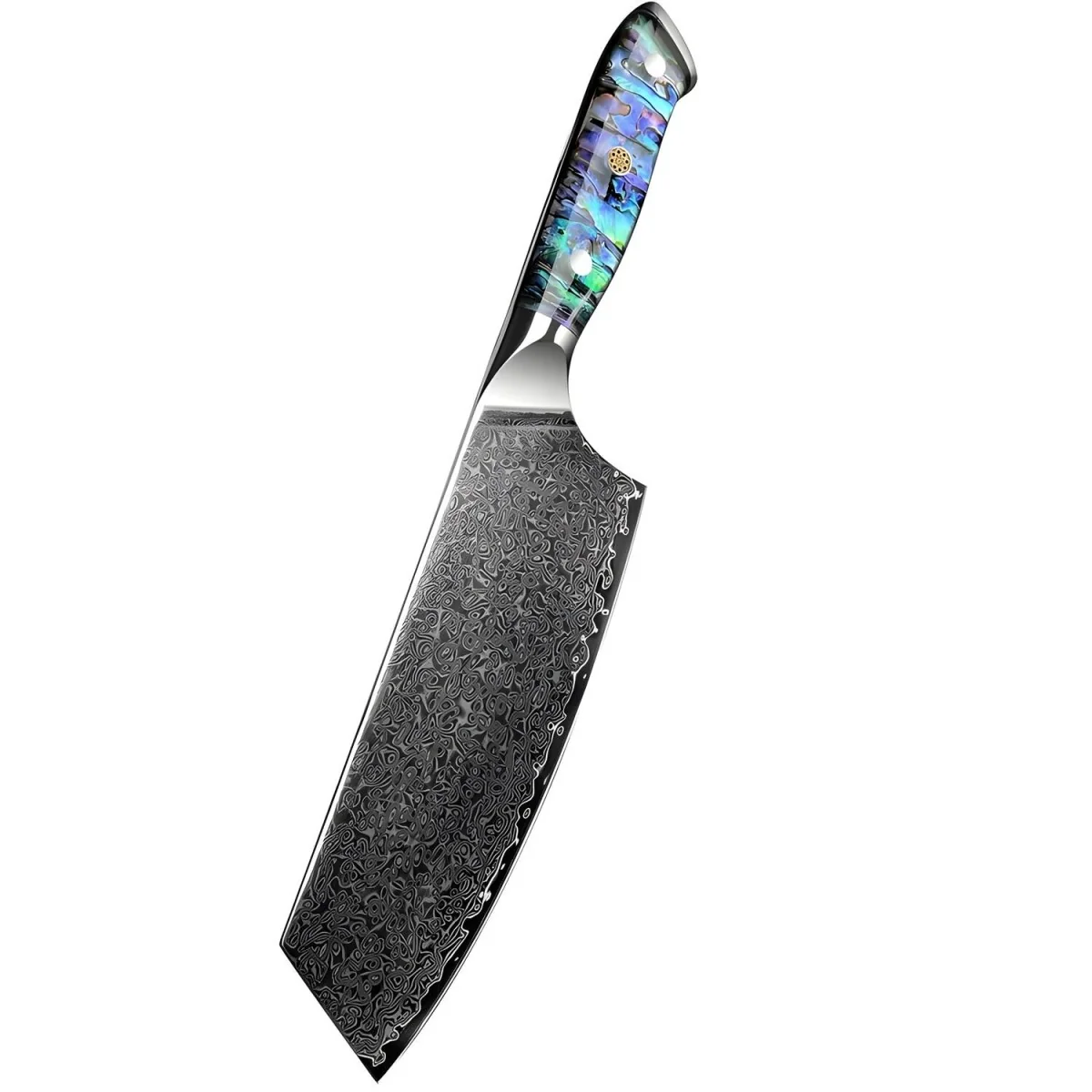 Damaškový kuchynský nôž Bunka-31,5cm, čepeľ 18,5cm 1 ks, oceľ VG-10
