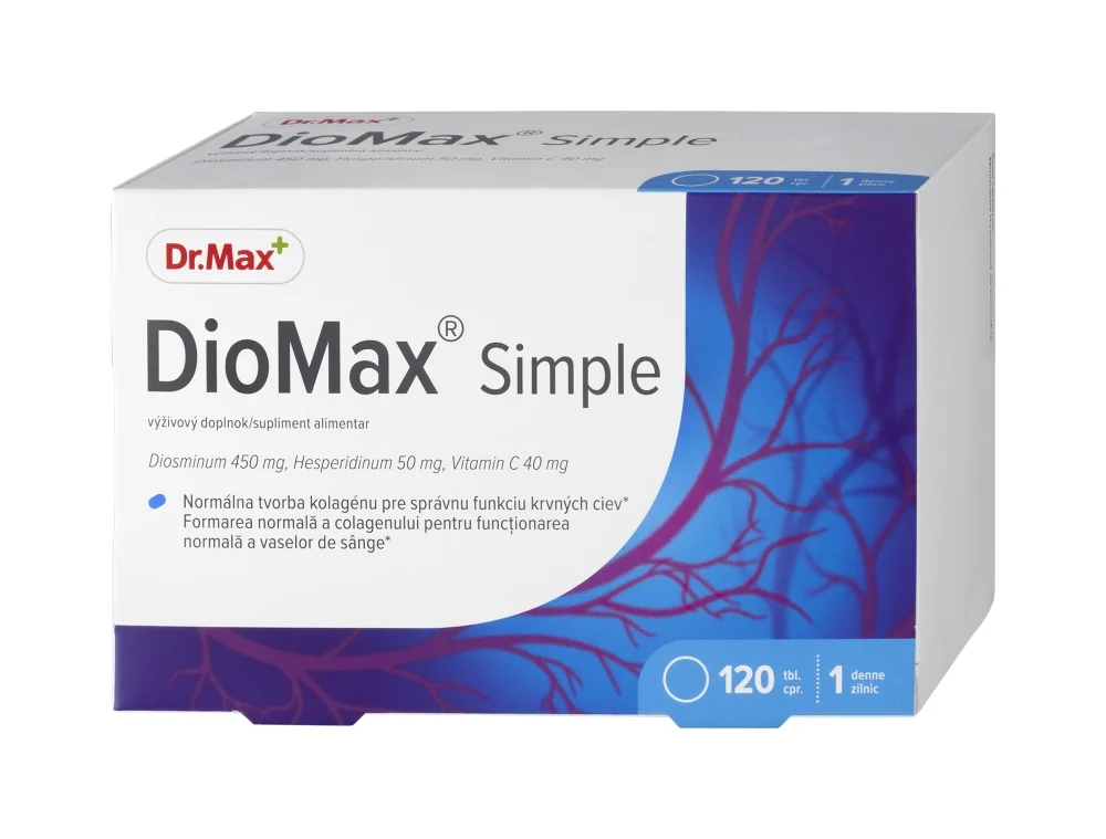 Dr. Max Diomax Simple 1×120 tbl, výživový doplnok