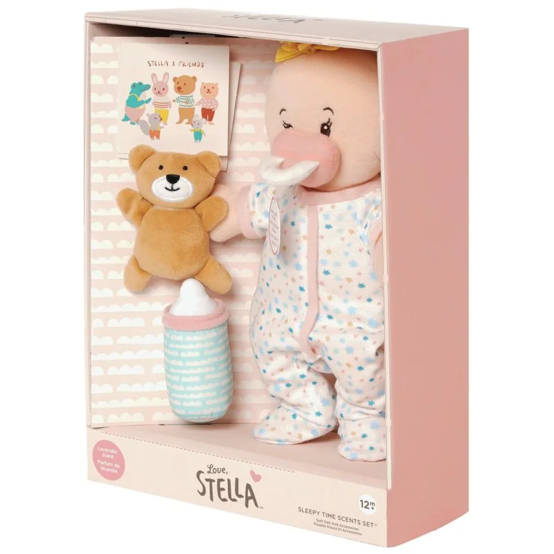 Manhattan Toy love, Stella látková bábika + sada na dobrú noc