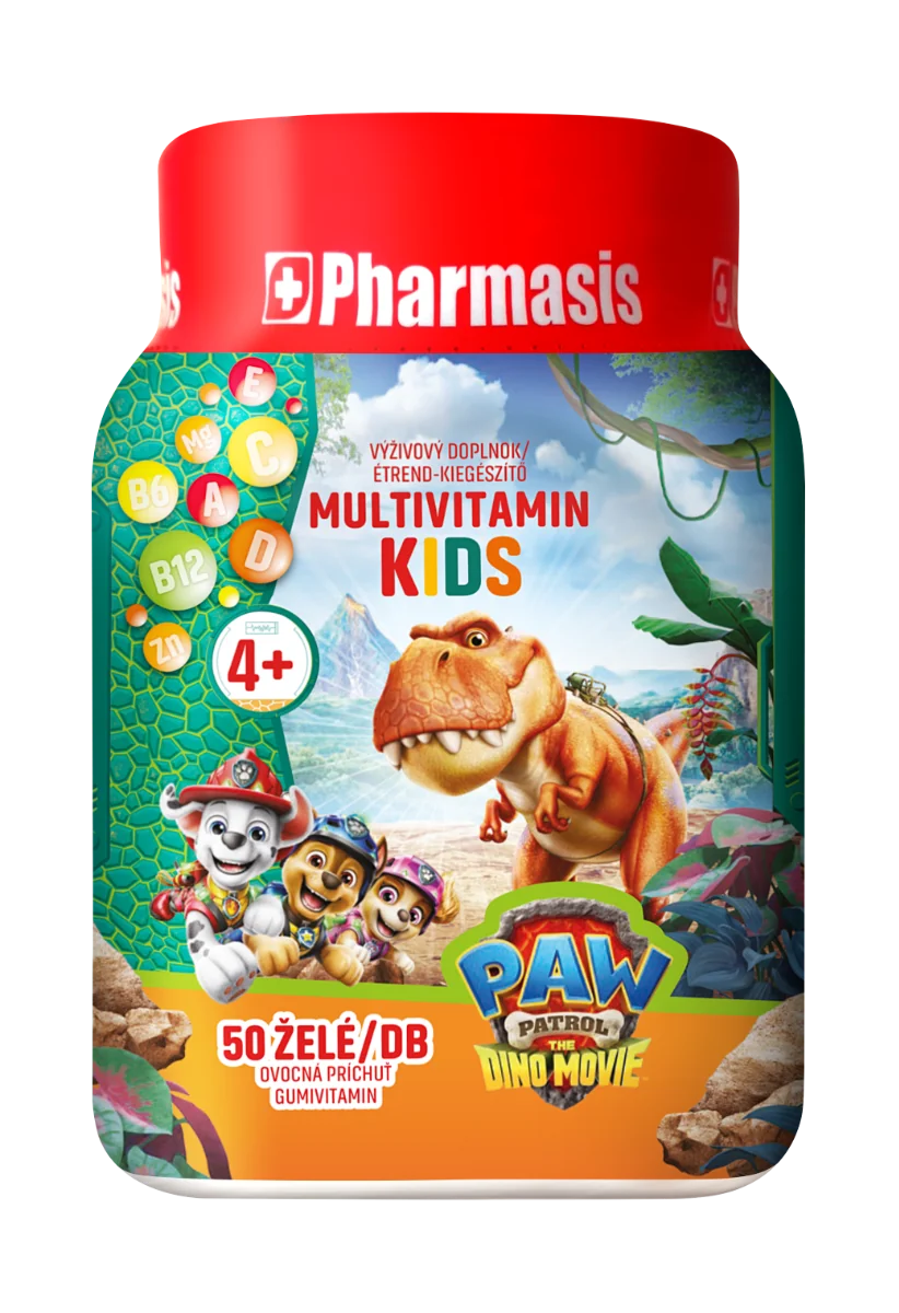 PHARMASIS Multivitamínové želé cukríky pre deti PP Dino (SK/HU) 250 g