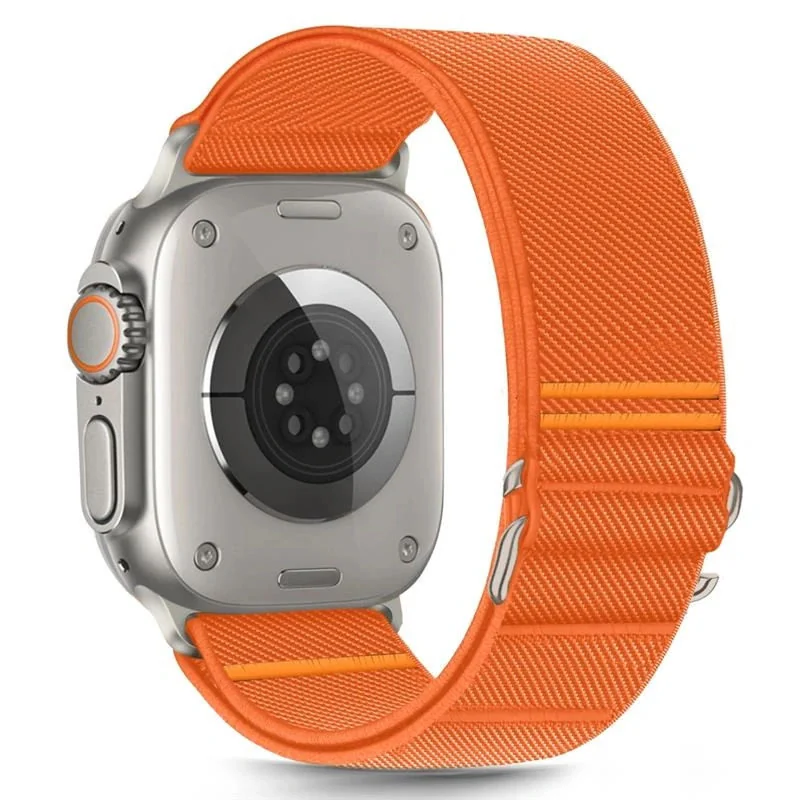 Tech-Protect Nylon Slip remienok na Apple Watch 44/45/46/49mm, orange