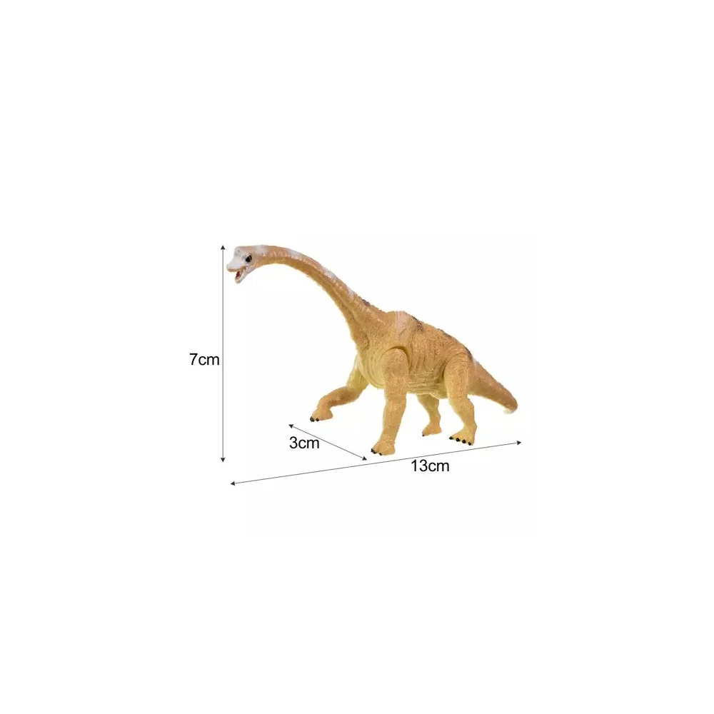 Sada dinosaurov 6ks 7x13cm CRETACEOUS pohyblivé figúrky