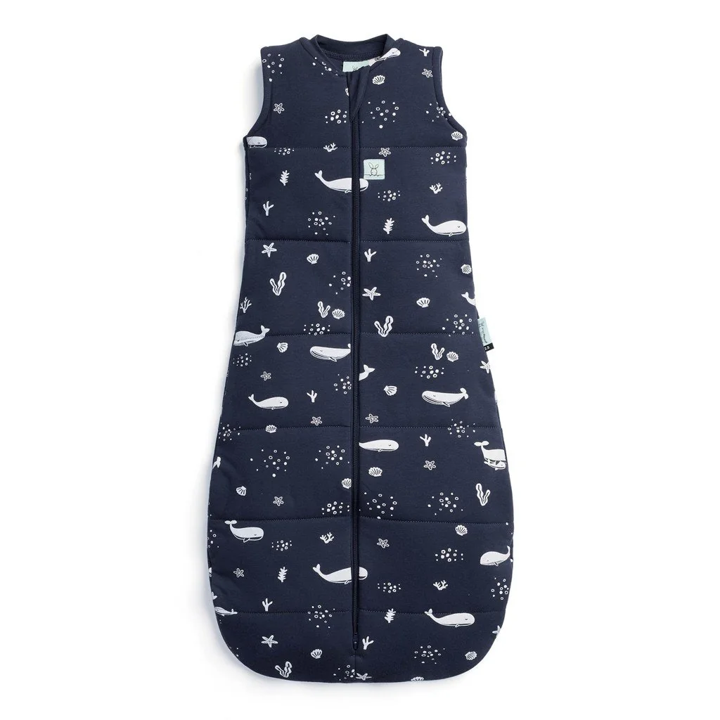 Vak na spanie organická bavlna Jersey Whale 8-24 m, 8-14 kg, 2,5 tog