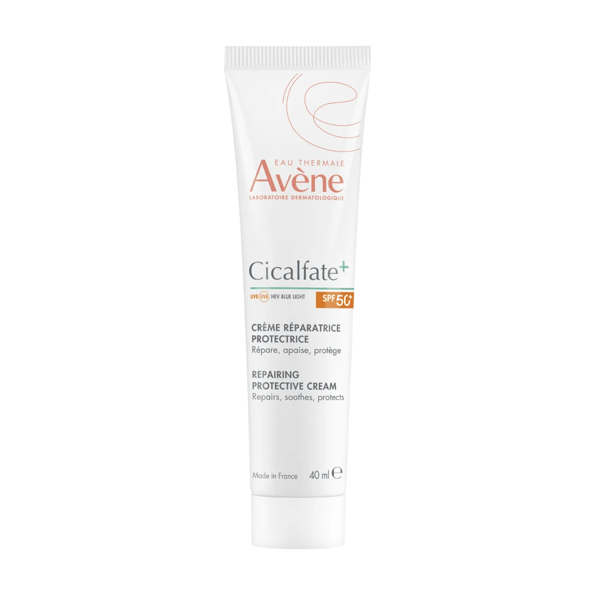 AVENE CICALFATE+ Ochranný obnovujúci krém SPF 50+ 40 ml