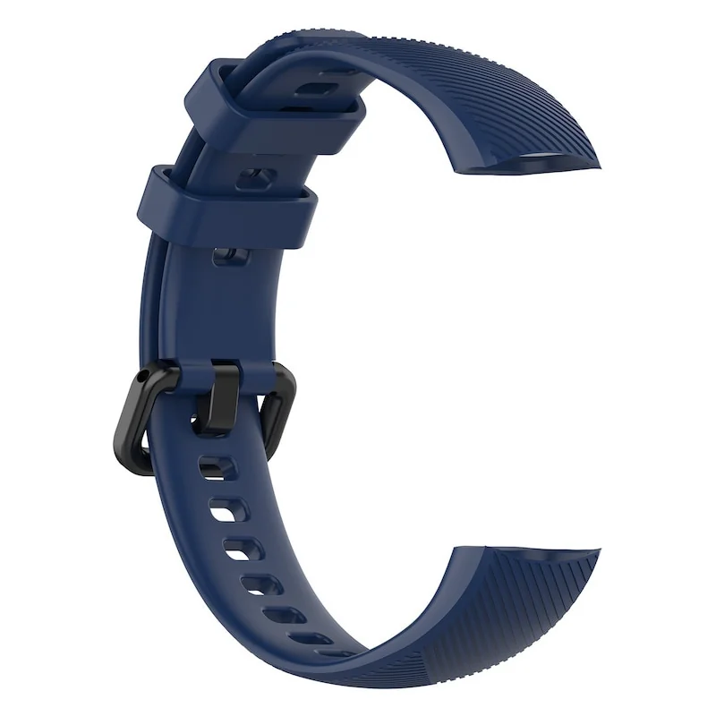 BStrap Silicone Line remienok na Honor Band 4 dark blue