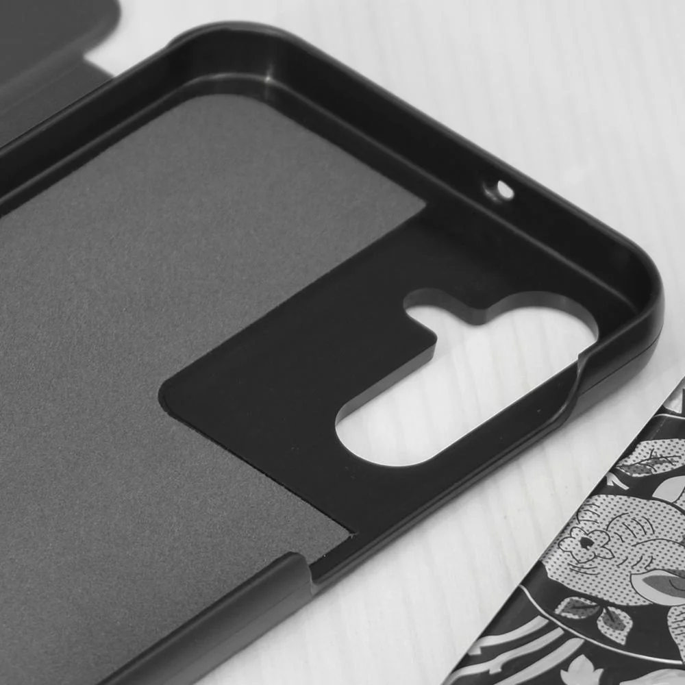 Flipové púzdro View Case pre Samsung Galaxy A15 Tmavo Modrá