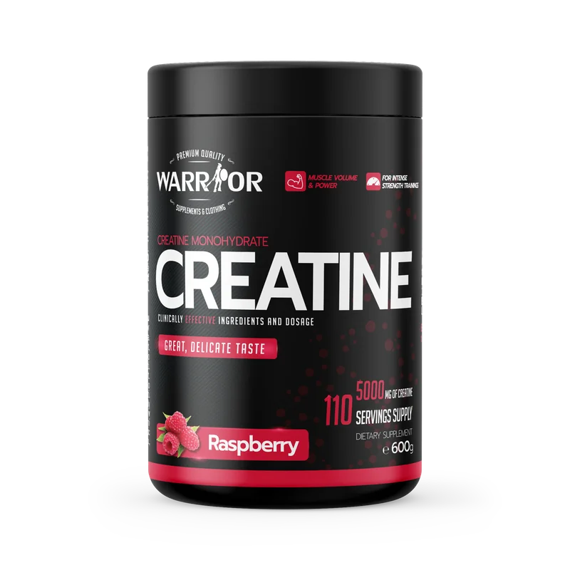 Creatine monohydrate - Kreatín monohydrát 600g Raspberry - malina