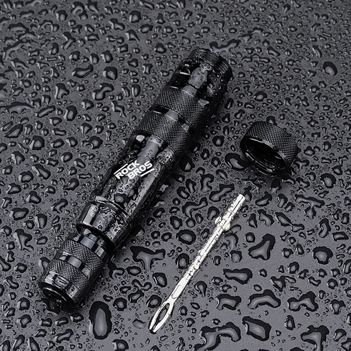 Rockbros Repair Kit sada na opravu bezdušových pneumatík, čierna