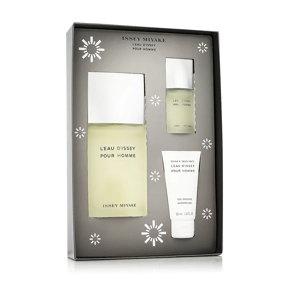 Issey Miyake L'Eau d'Issey Pour Homme EDT 125 ml + EDT 15 ml + SG 50 ml M