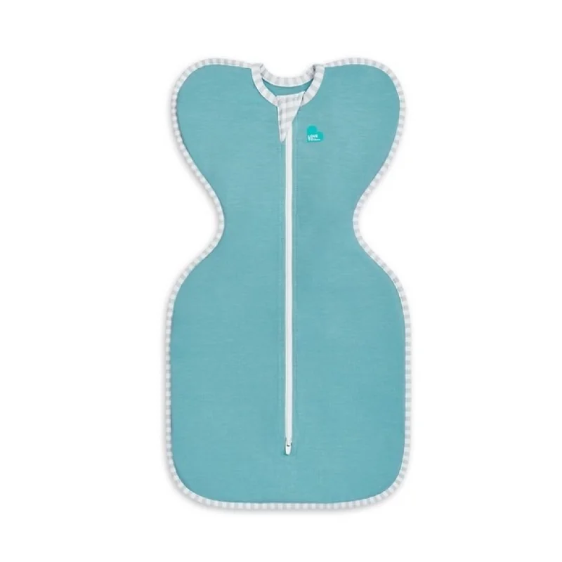 Love To Dream Swaddle UP zavinovačka Etapa 1 veľkosť S tyrkysová EcoVero