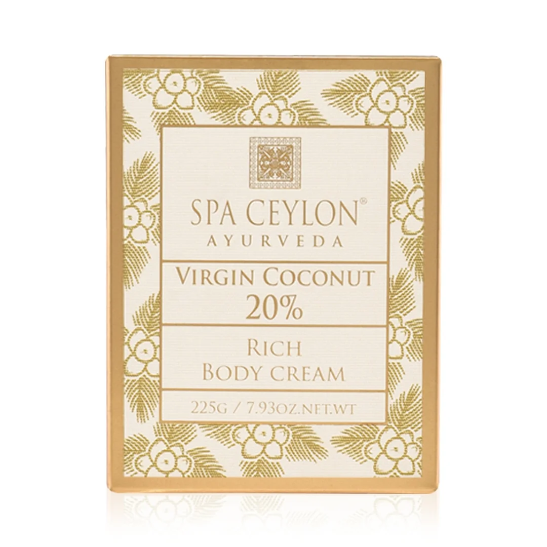 Bohatý telový krém Virgin Coconut 200 g, panenský kokos