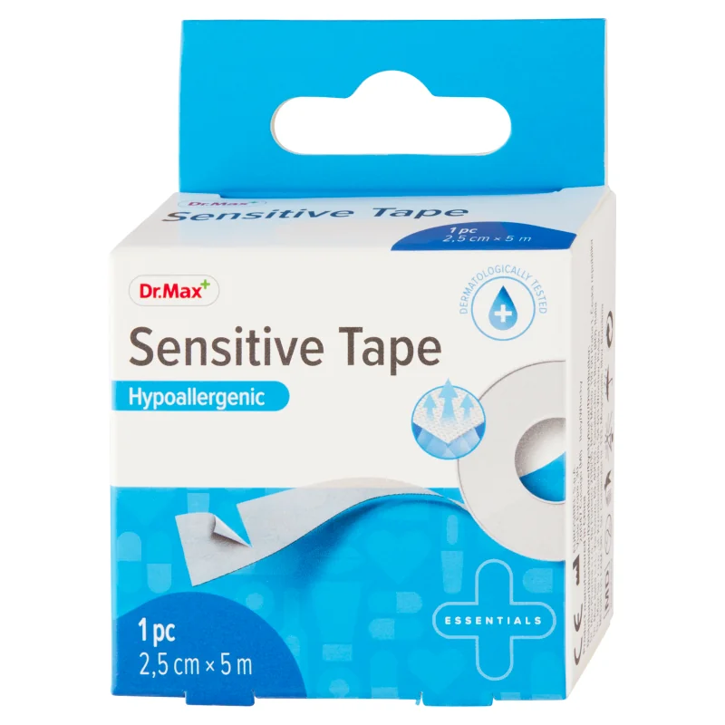 Dr. Max Sensitive Tape 1×1 ks, rozmer 2,5CM×5M