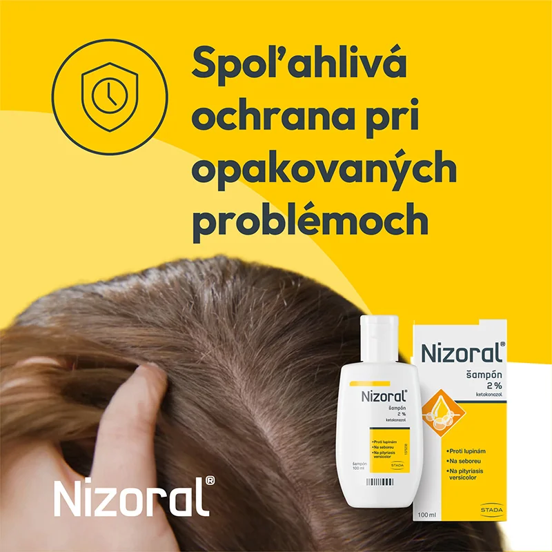 Nizoral šampón 2% 100 ml