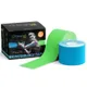 BronVit Sport Kinesio Tape classic set modrá+zelená 2 x 5cm x 6m