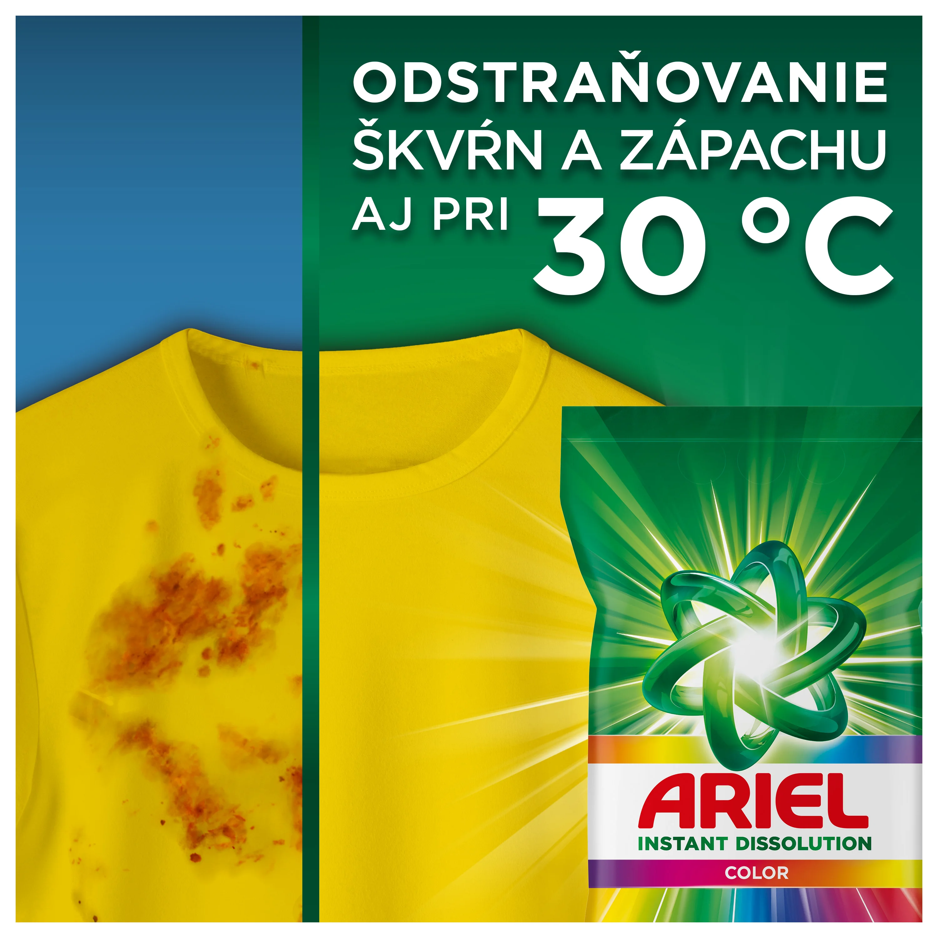 Ariel Color prášok na pranie, 50 praní 2750 g