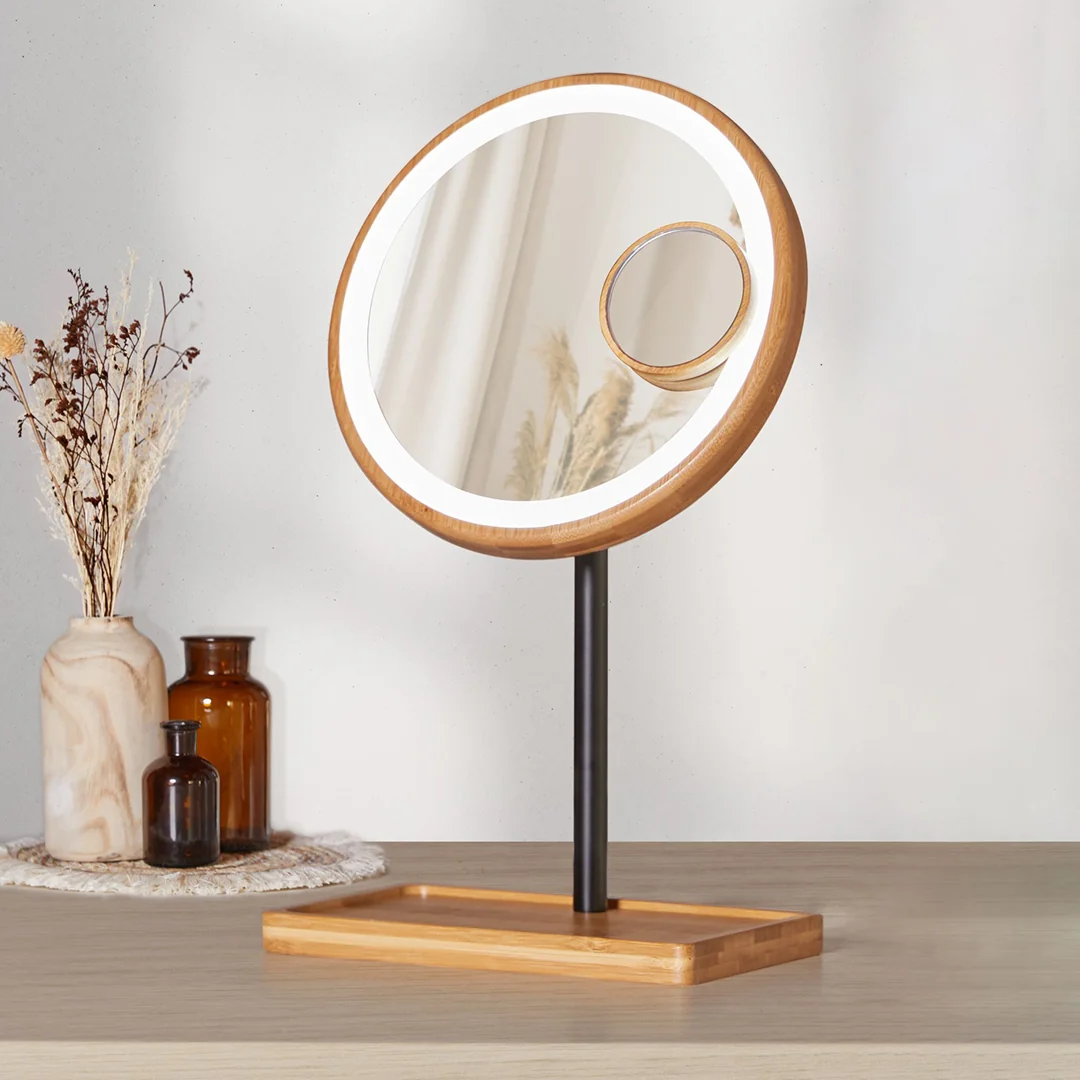 Kozmetické zrkadlo Bamboo Mirror