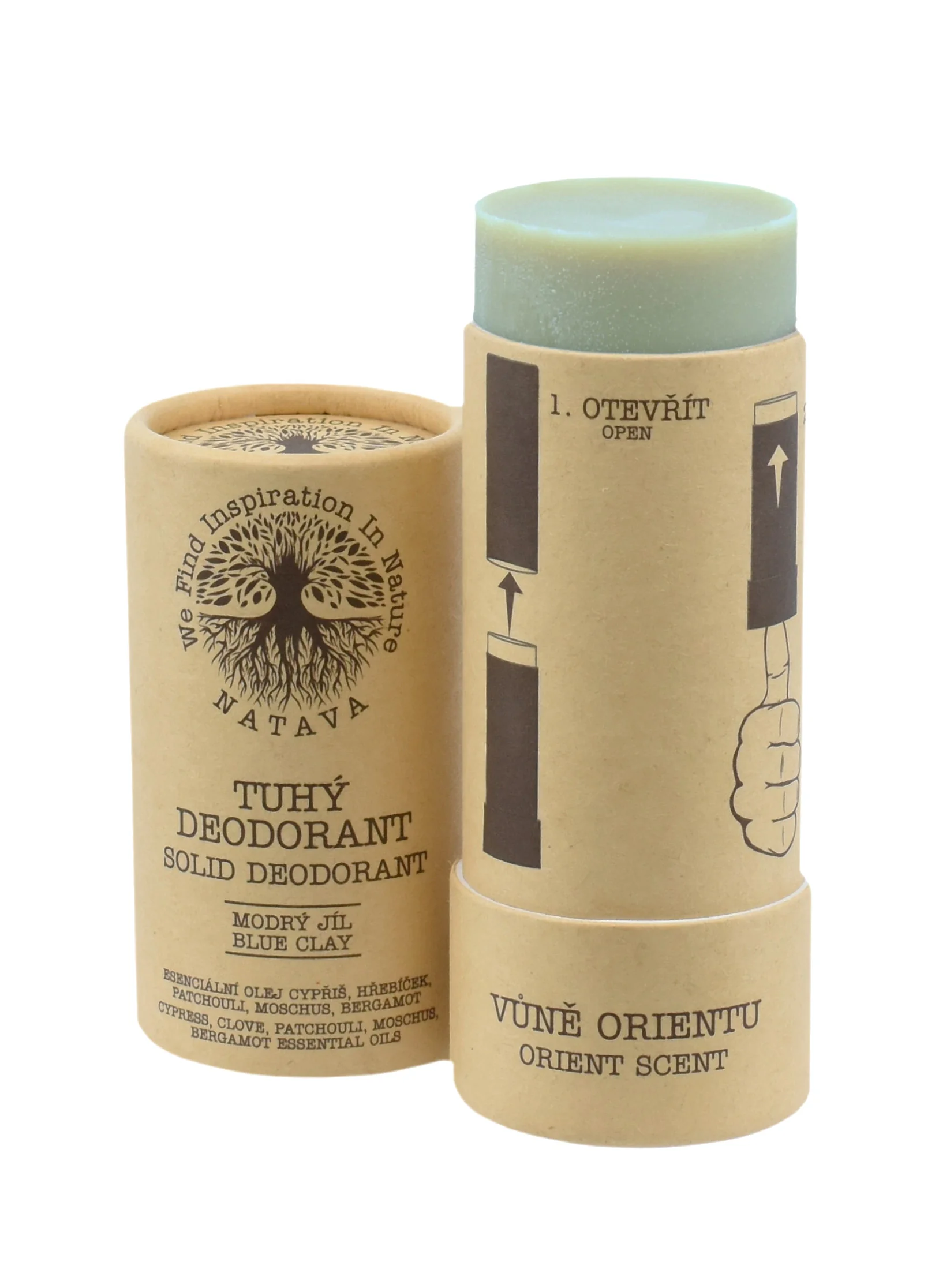 Natava tuhý deodorant – Vôňa orientu 60 g