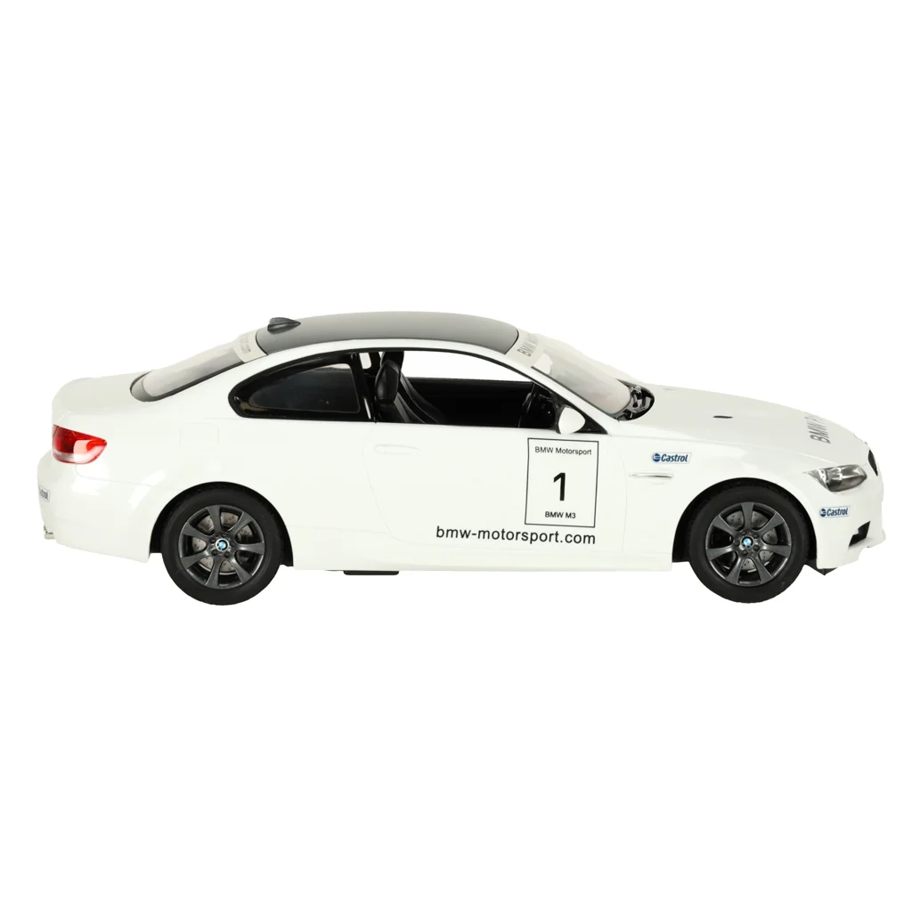 Auto, autíčko na diaľkové ovládanie - BMW M3 1:14 biele Rastar