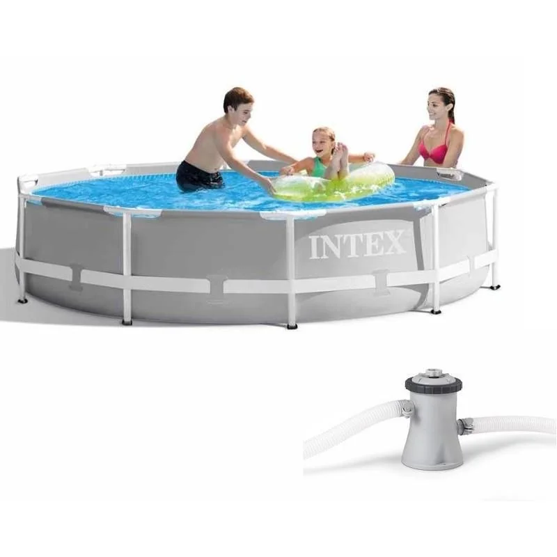 INTEX - Záhradný bazén Prism Frame 305 x 76 cm s kartušovou filtráciou