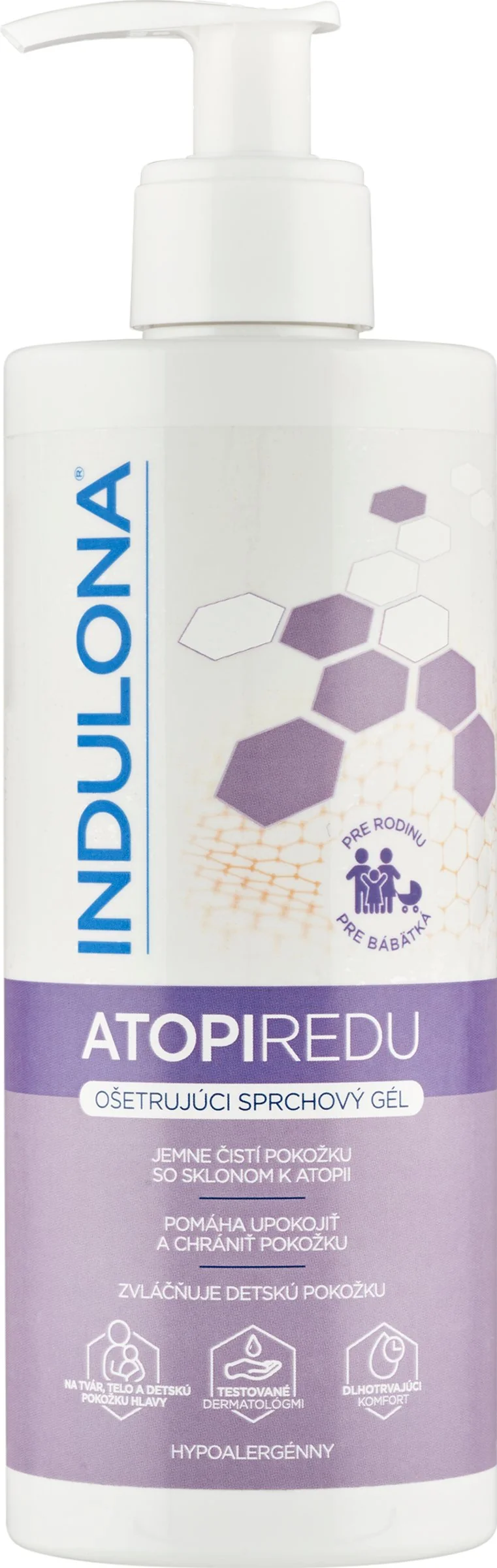 INDULONA Ošetrujúci sprchový gel ATOPIREDU 400 ml