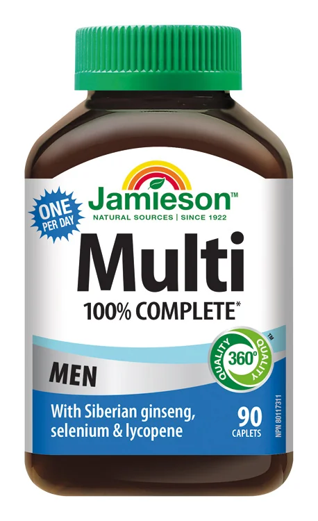 JAM-MULTI 100% COMPLETE MEN 90TBL INOV. 1×90 tbl, výživový doplnok
